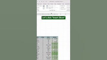 👉 how to filter data in excel using slicers.