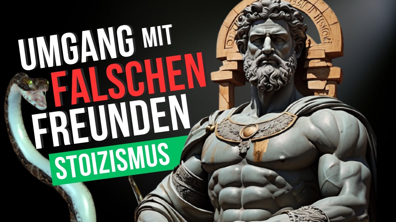 Stoizismus: 5 Wege zur Erkenntnis und dem Umgang mit falschen Freunden
