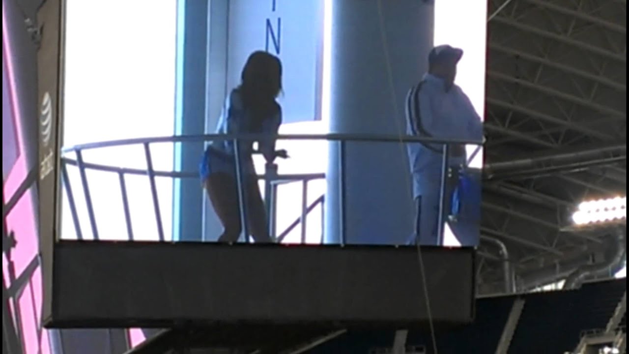 Dallas Cowboys Rhythm & Blue Dancers 8/23/12