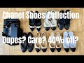 Chanel shoes ballerinas  slingbacks mary janes  sale  dupes  imitations  maintenance  care