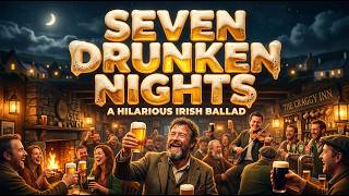 Seven Drunken Nights 🍻 The Hilarious Irish Drinking Song | The Dubliners Style