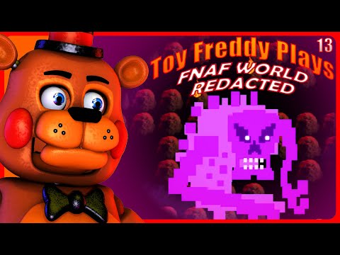 FNaF World Redacted - gameplay playthrough 