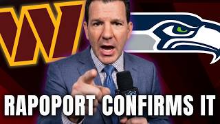 RAPOPORT CONFIRMS WHAT EVERYONE FEARED! | Washington Commanders News