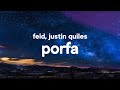 Feid & Justin Quiles – Porfa (Letra/Lyrics)