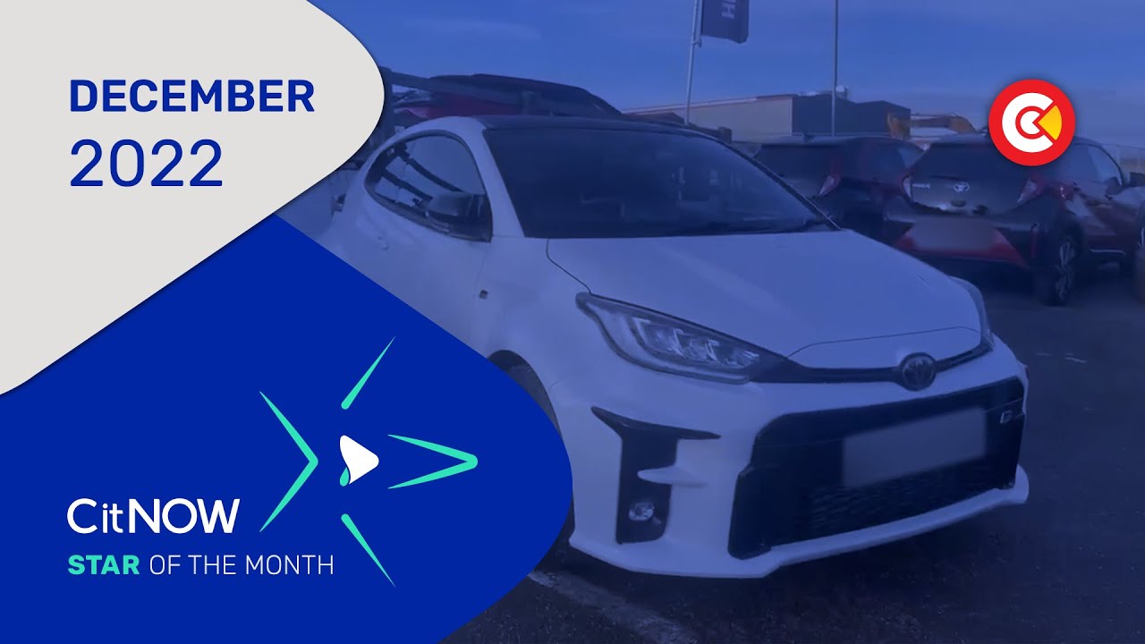 CitNOW Star of the Month December 2022 YouTube