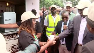 Coffee on Wheels: President Ruto enjoys a cup of Kenyan Coffee