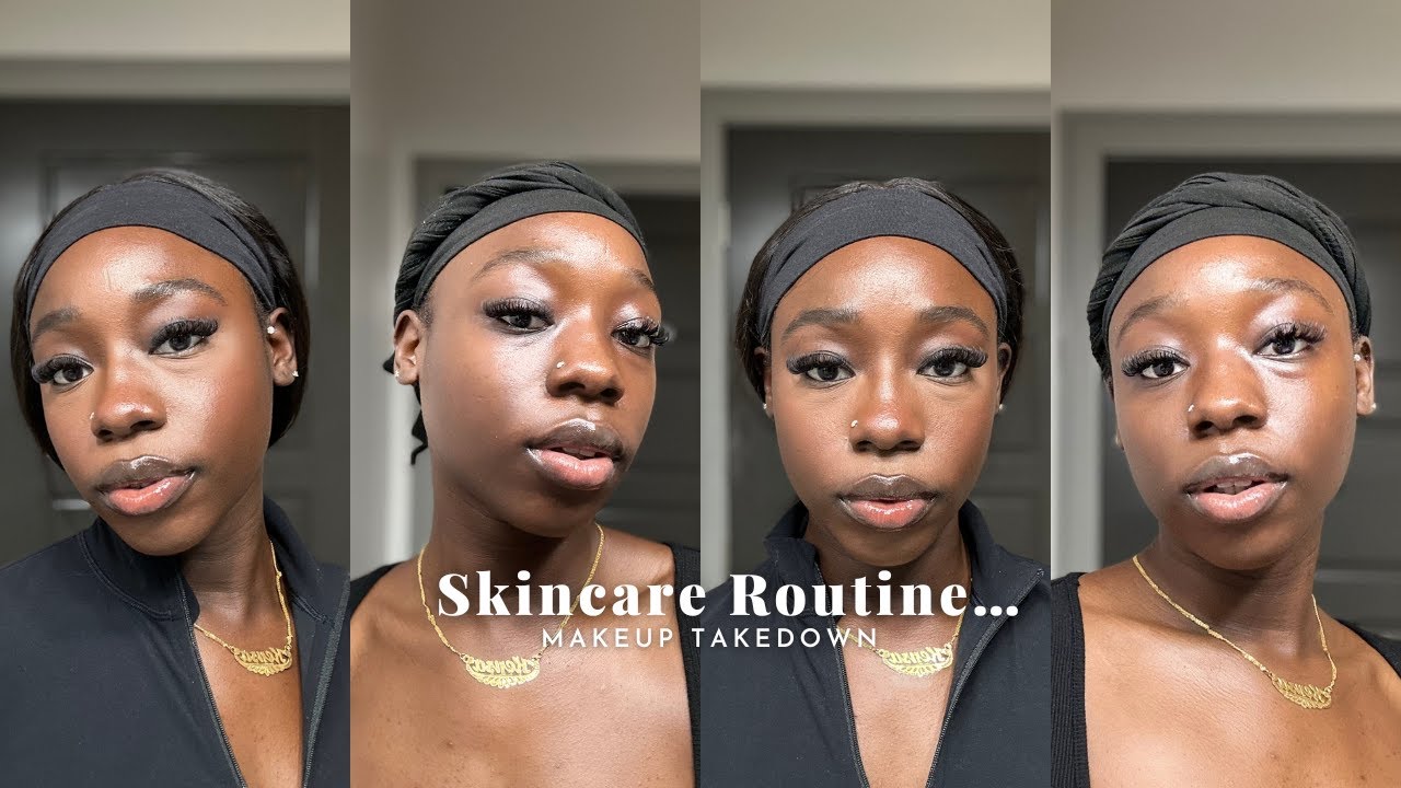 SKINCARE ROUTINE FOR DRY SKIN - YouTube