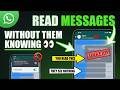 How To Read WhatsApp Messages Without Them Knowing 👀📱