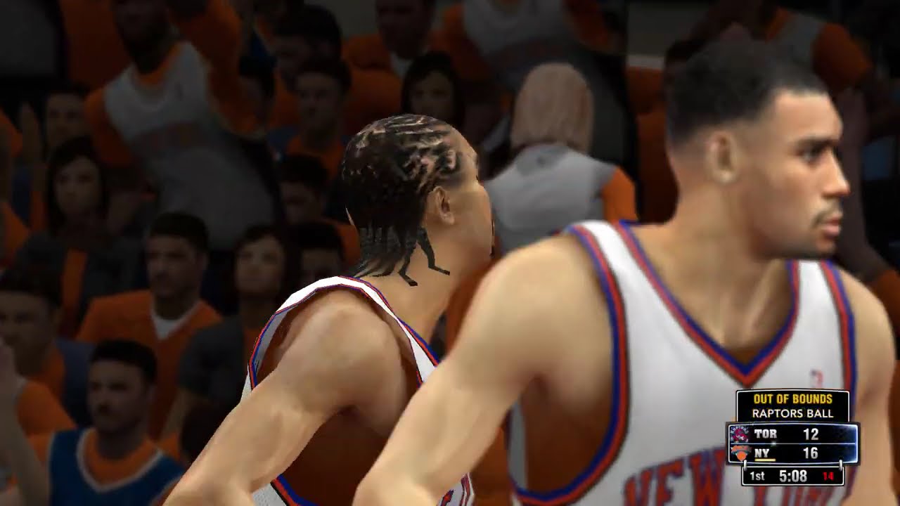 Kobe Bryant and the 2000 Toronto Raptors vs the 2000 New York Knicks | Game 3 | NBA Simulations