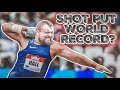 Strongman Tries Olympic Shot Put!