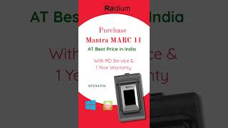 Buy Mantra MARC 11 L1 Fingerprint Scanner at Best Price in India! 🔥