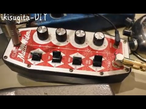 ギター CG.CONN MULTI VIDER octave fuzz レアFUZZ】Conn Multi Vider Octave Effect - YouTube