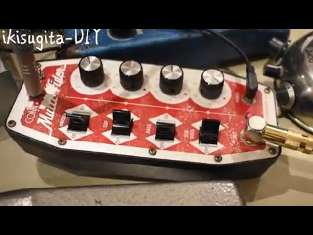 ギター CG.CONN MULTI VIDER octave fuzz レアFUZZ】Conn Multi Vider Octave Effect - YouTube