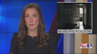 Liberty man arrested by US Marshals on 20 counts of child sex crimes