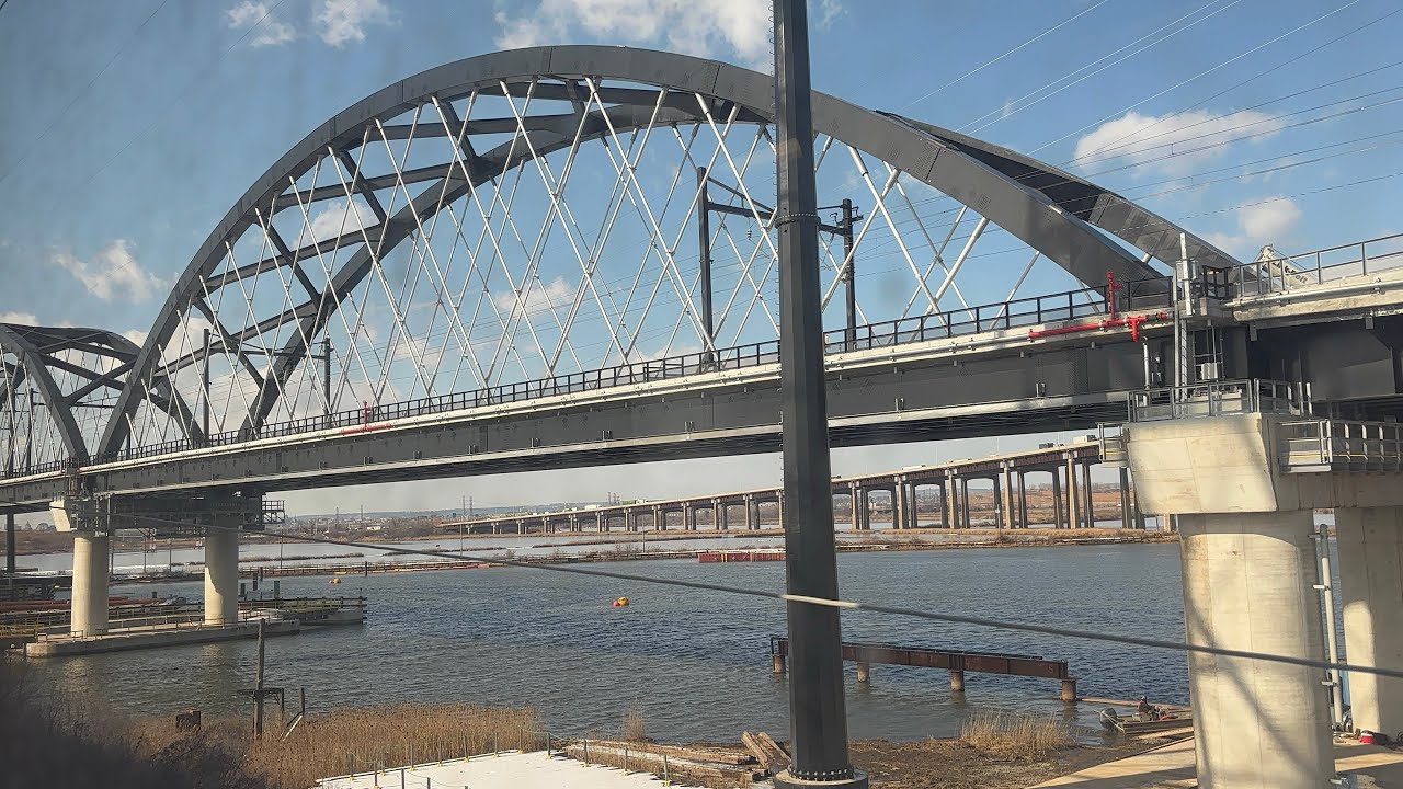 Amtrak Portal Bridge Construction Update (01/22/2026)
