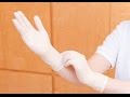 看護学生講座 228 基礎看護 ｢滅菌手袋の付け方･外し方(無菌操作)｣