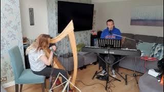 A harp and piano acoustic cover of 'Trash' by Suede