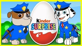 Щенячий Патруль - Полиция - Киндер сюрприз - Собачий Патруль - Мультик - Paw Patrol