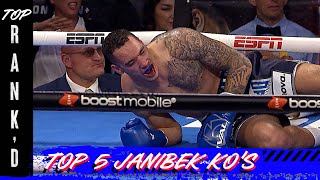 Top 5 Janibek Knockouts | Unified World Title Fight Saturday ESPN