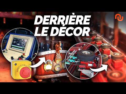 Ce que vous ne voyez jamais avant de monter dans une attraction