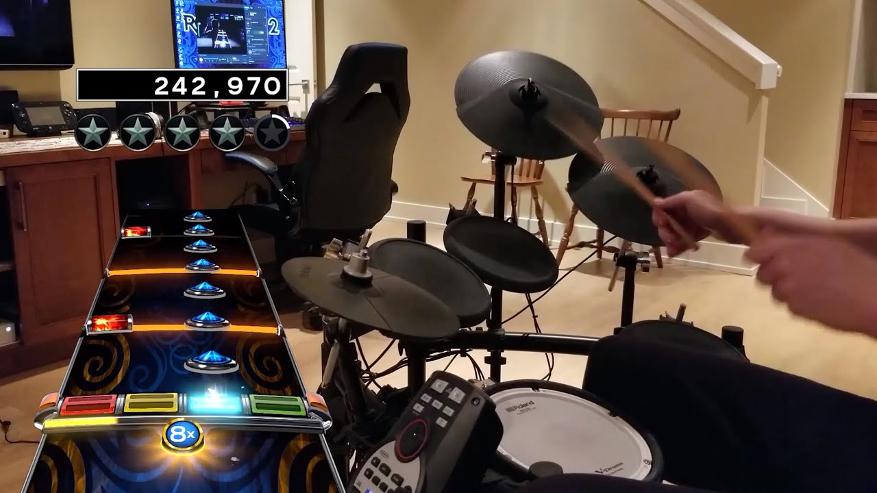 Green Grass and High Tides as made famous by The Outlaws | Rock Band 4 Pro Drums 100% FC