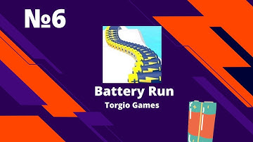 Battery Run - Gameplay Walkthrough - Levels 36 - 40  (IOS, Android)