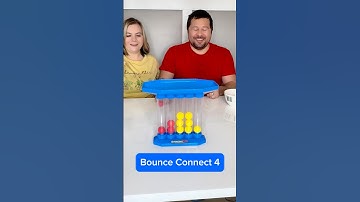 Bounce Connect 4! #familygames #challenge