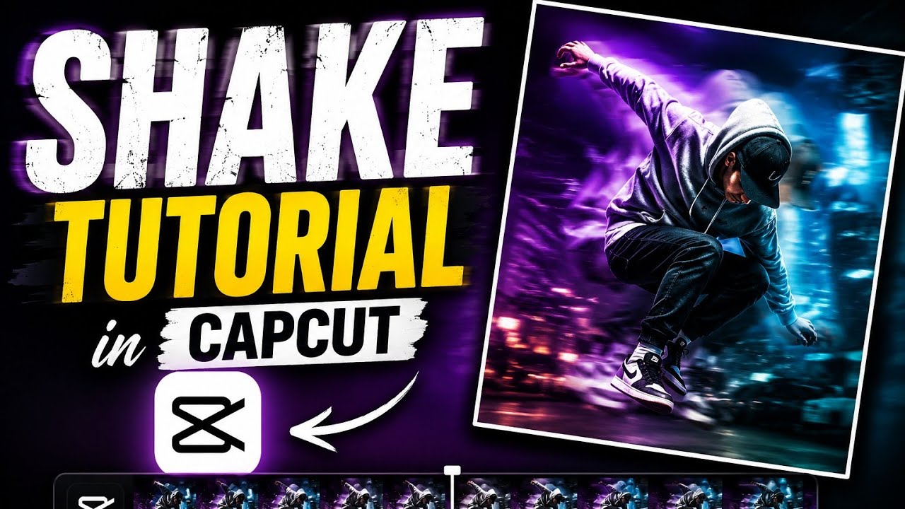 SHAKE TUTORIAL IN CAPCUT ( How To make Shake edit In Capcut ...
