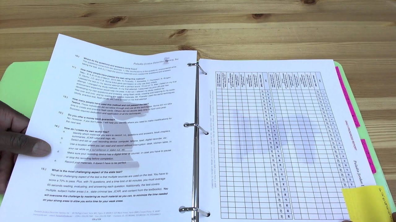 PJDA Illinois Private Detective Exam Prep Kit YouTube