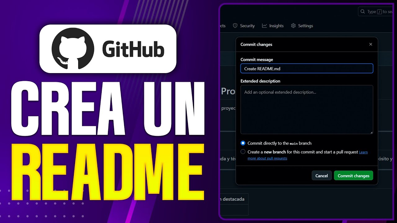 Cómo CREAR UN ARCHIVO README en GitHub (2025) - YouTube