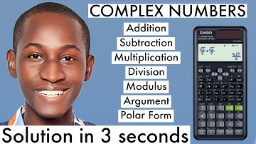 HOW TO SOLVE ANY COMPLEX NUMBER FAST USING CASIO FX-991 ES PLUS 2ND EDITION SCIENTIFIC CALCULATOR