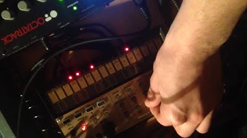 Korg Volca Keys sequenced and processed by Elektron