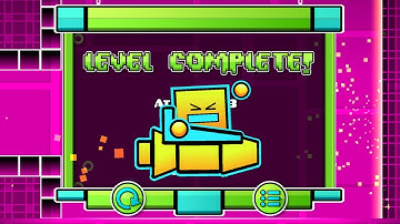 Cube destroys Stereo Madness (Animation)