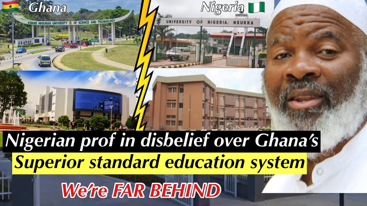 WE DESERVE BETTER‼️NIGERIAN PROFESSOR DEMANDS CHANGE IN NIGERIA FAILING UNIVERSITIES 