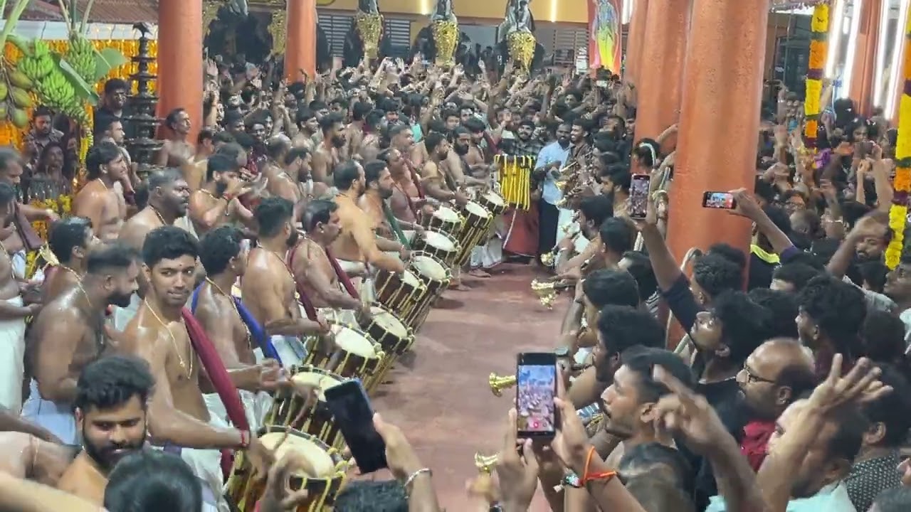 തീപ്പൊരി അഞ്ചാം കാലം 🔥 Chowalloor Sunil | Kadungalloor Sree Narasimha Swami Temple Thirulsavam 2025