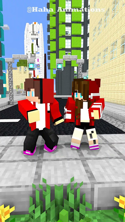 Zombie and Dog #minecraftanimation #mikey #jj