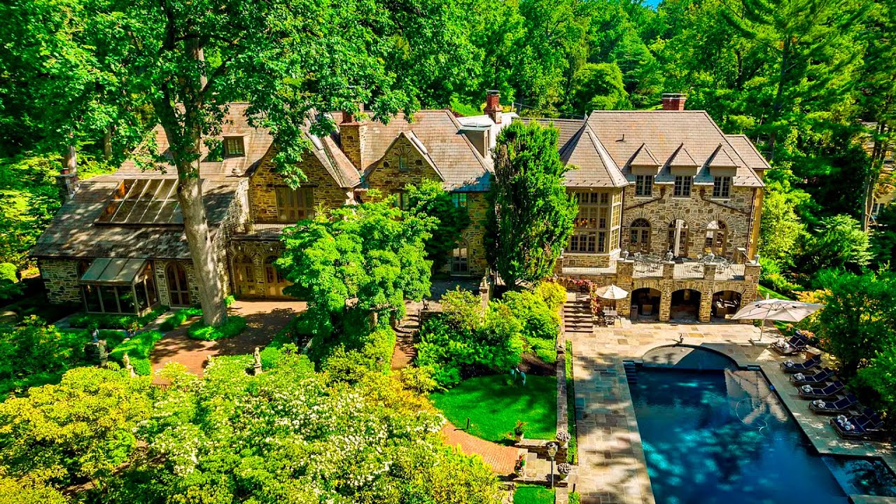 Luxurious and expensive mega mansion in Gladwine, Pennsylvania for $15,000,000.