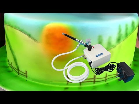 PME Air Brush & Compressor Kit, for Cake Craft and Cake Decorating