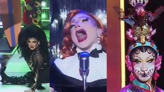 6 seconds from each Drag Race S16 Talent Show performance | PART 2