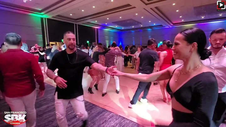 Lawrence Garcia Salsa Dancing at San Francisco SBK...