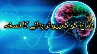 دماغ تیز کرنے کا طریقہ /یادداشت بڑھانے کا نسخہ /اردو  ہندی