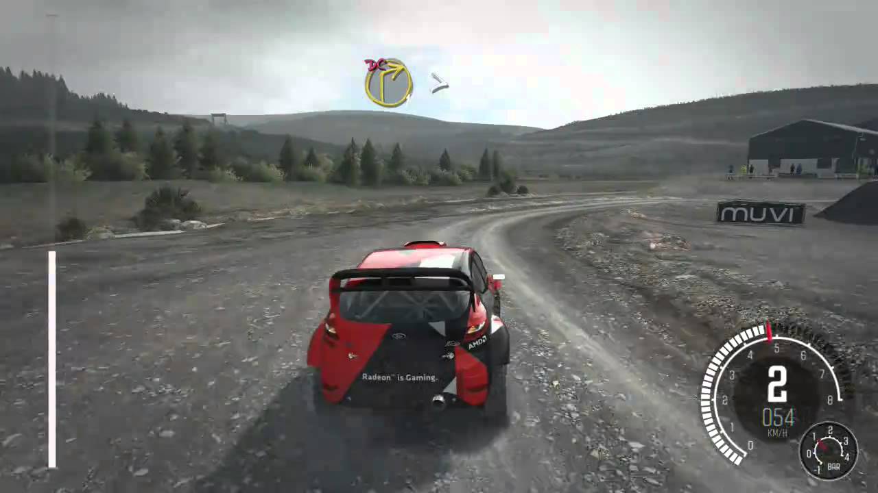 DiRT Rally, Keyboard, testing.