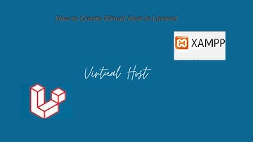 Create Virtual Host in Windows for laravel project