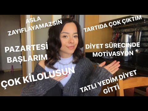 Diyet sürecinde motivasyon| 20 Kilo verme sürecimde nasıl motive oldum?