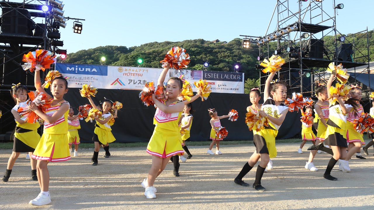 第59回松山野球拳おどり 松山キッズチアダンス・チアリーディング