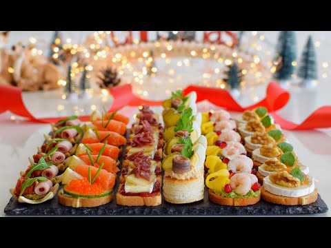 6 Exquisitos CANAPÉS