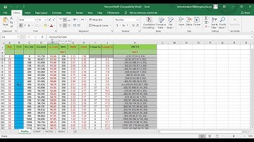 How to make an excel sheet to draw a water pipe profile