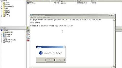 How to extract ISO files PART2 (ULTRA ISO)