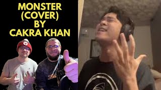 MONSTER (COVER) - CAKRA KHAN (UK Independent Artists React) WOAH SO MUCH STRENGTH IN THE VOCALS!