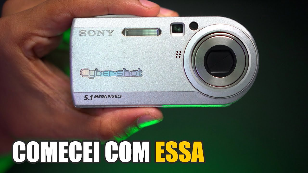 Minha Primeira Câmera - Review Sony Cybershot DSC-P100 [LEIA A